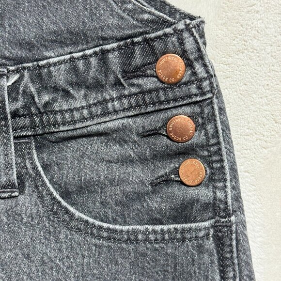 Universal Thread Denim Jean Bib Overalls Black  Women's 2/26R - Picture 7 of 12